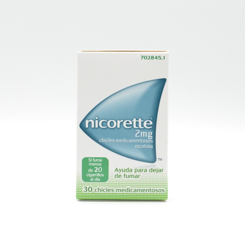NICORETTE 2 MG 30 CHICLES Anti-tabáquicos