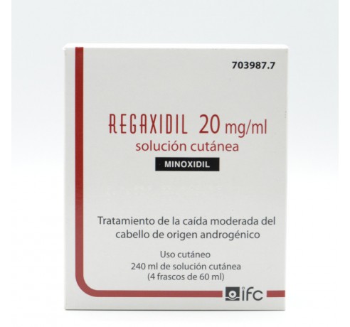 REGAXIDIL 20 MG/ML SOL CUTANEA 240 ML Caida del pelo