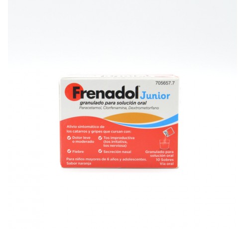 FRENADOL JUNIOR 10 SOBRES Antigripales