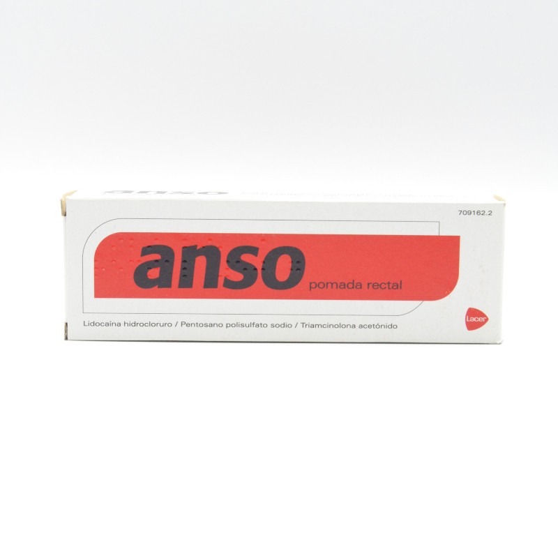 ANSO POMADA RECTAL 50 G Antihemorroidales