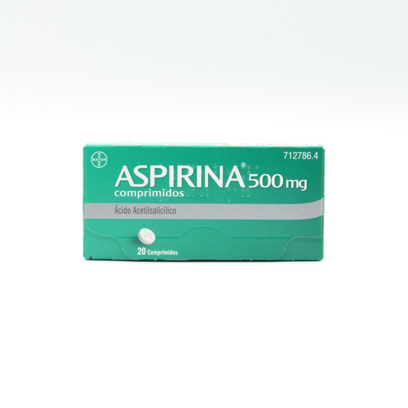 ASPIRINA 500 MG 20 COMPRIMIDOS Otros anti-inflamatorios orales