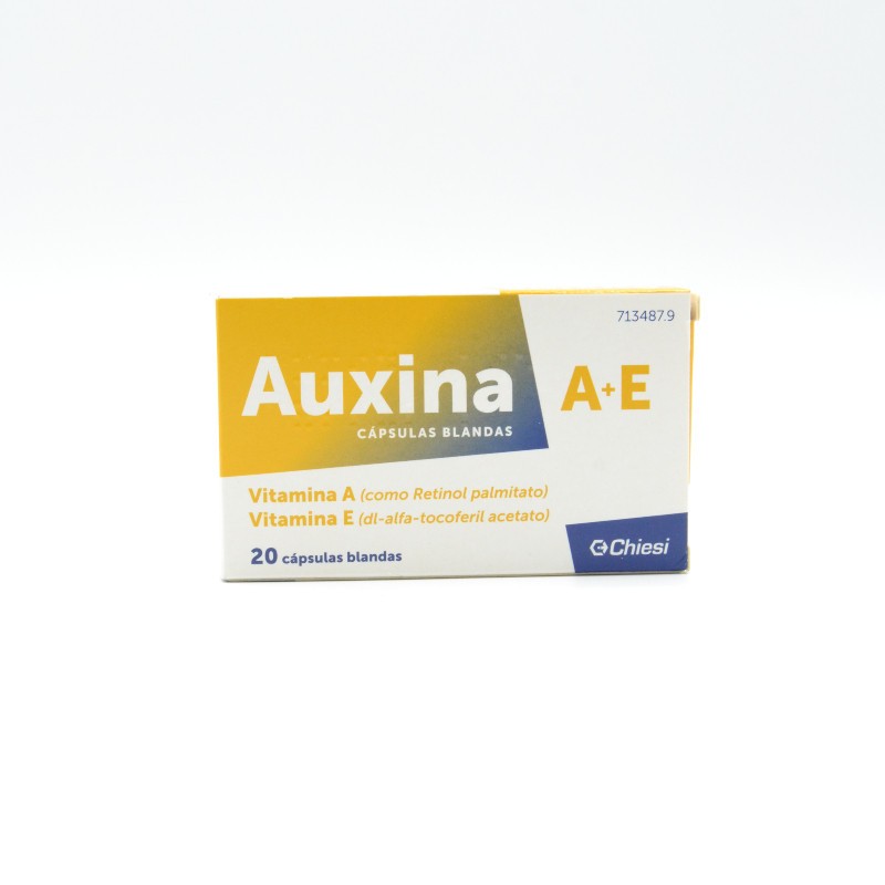 AUXINA A+E 20 CAPSULAS Dolor de garganta