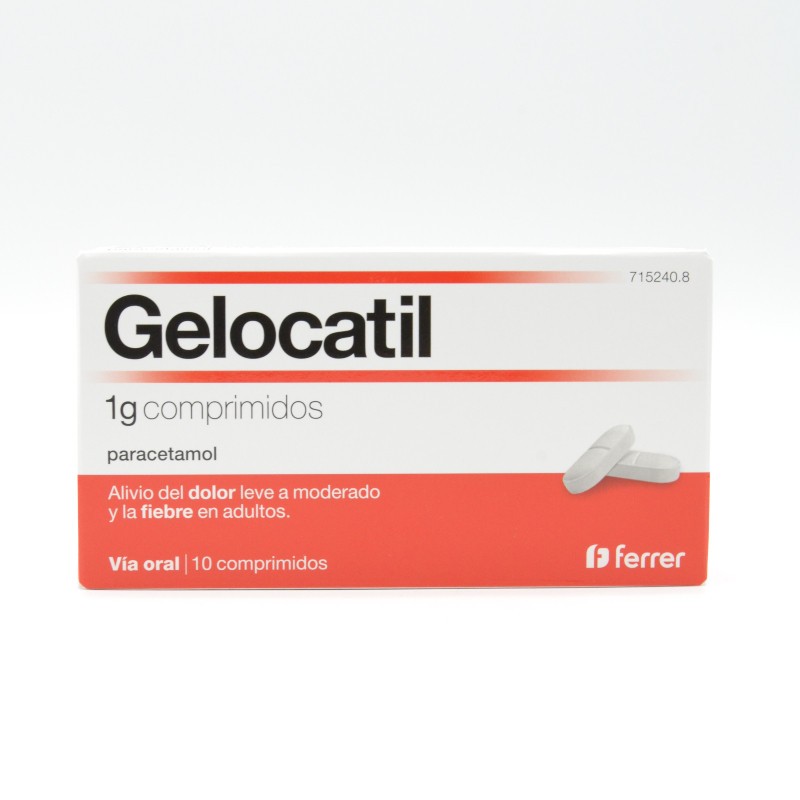 GELOCATIL 1G 10 COMPRIMIDOS Paracetamol