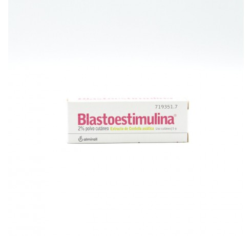 BLASTOESTIMULINA 20 MG/G POLVO TOPICO 5 G Picaduras, rozaduras y eccemas