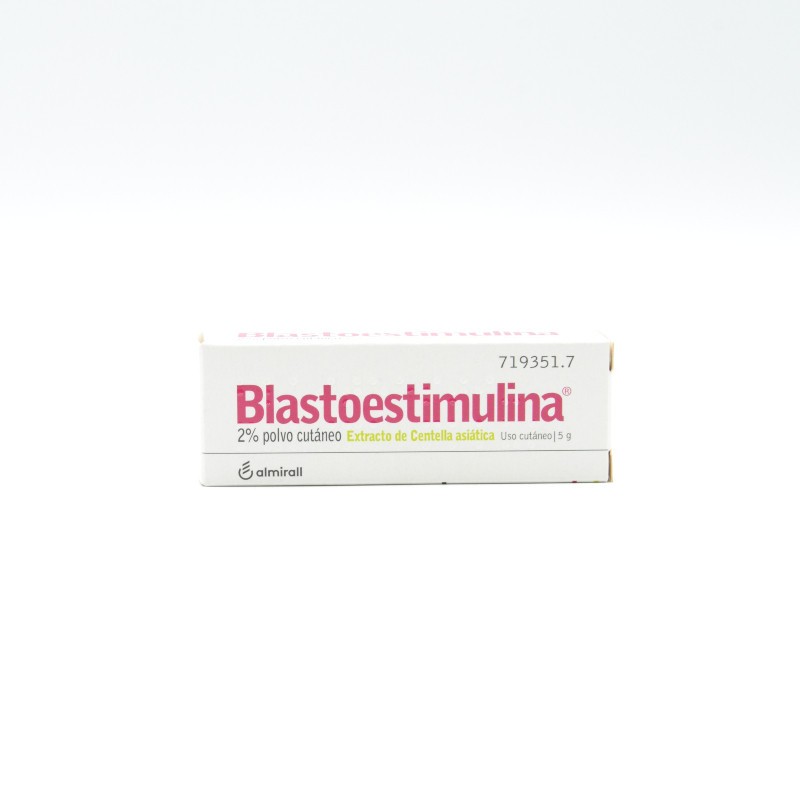 BLASTOESTIMULINA 20 MG/G POLVO TOPICO 5 G Picaduras, rozaduras y eccemas