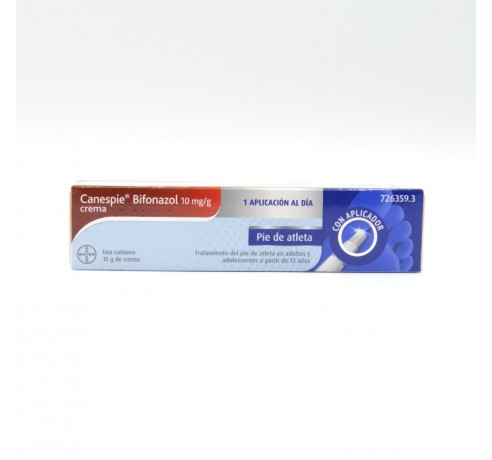 CANESPIE BIFONAZOL 10 MG/G CREMA 15 G Antifungicos tópicos