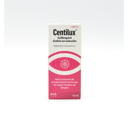 CENTILUX COLIRIO 1 FRASCO 10 ML Ojos