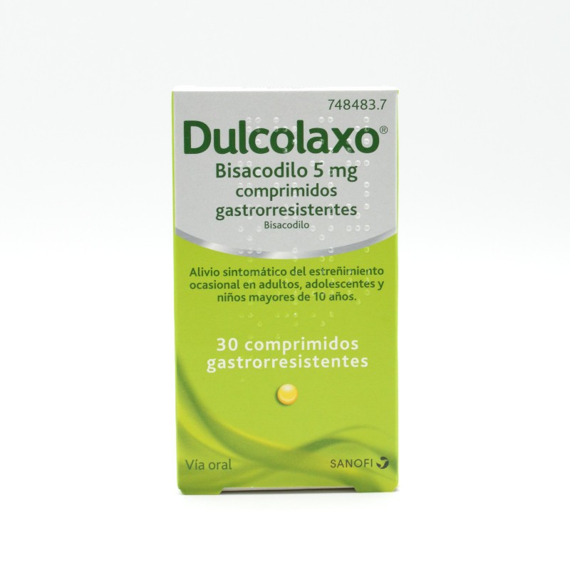 DULCOLAXO BISACODILO 5 MG 30 COMPRIMIDOS GASTRORRESISTENTES Laxantes orales
