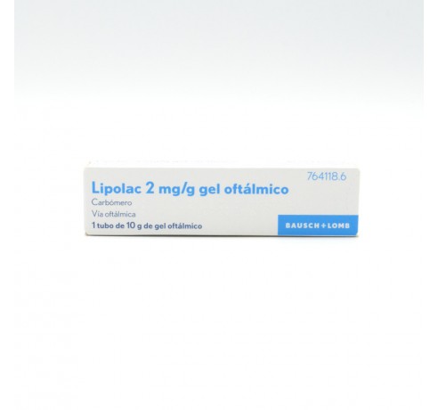 LIPOLASIC 2 MG/G GEL OFTALMICO 10 G Ojos