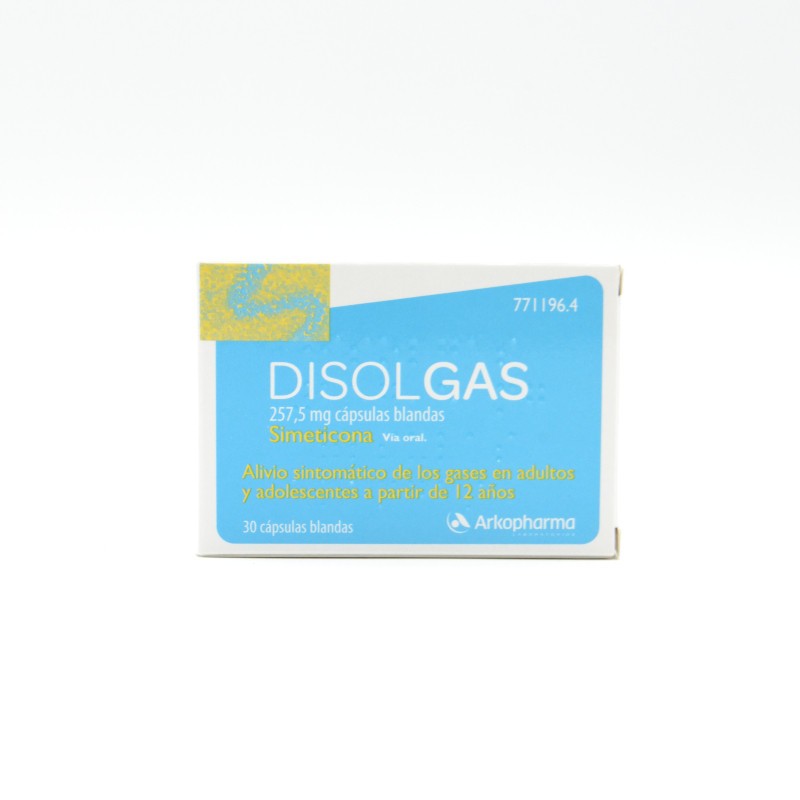 DISOLGAS 257.5 MG 32 CAPSULAS BLANDAS Antiflatulentos