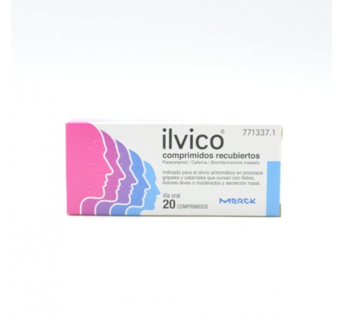 ILVICO 20 COMPRIMIDOS Antigripales