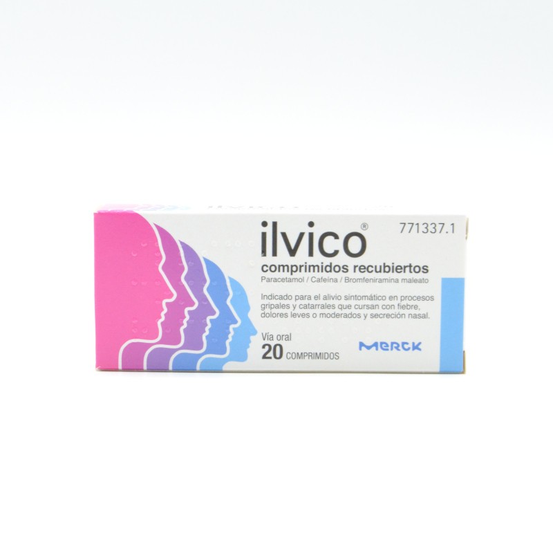 ILVICO 20 COMPRIMIDOS Antigripales