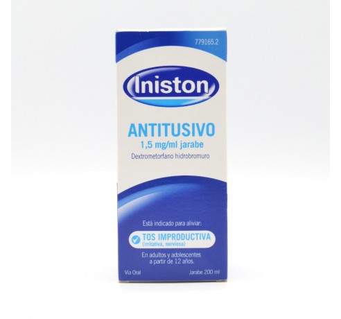 Venta de Iniston Antitusivo 15 Mg/Ml Jarabe 200 Ml