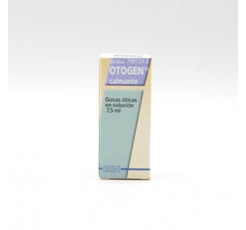 OTOGEN CALMANTE GOTAS OTICAS SOLUCION 7.5 ML Oidos