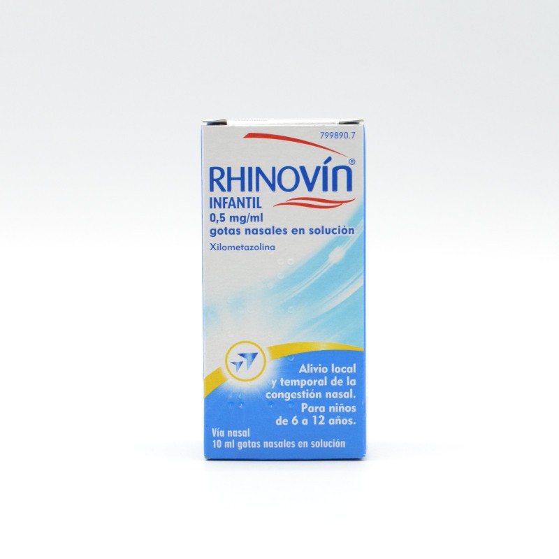 RHINOVIN INFANTIL 0.5 MG/ML GOTAS NASALES 1 FRAS Congestión nasal