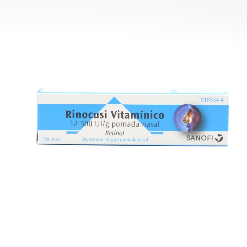 RINOCUSI VITAMINICO 12500 UI/G POMADA NASAL 10 G Congestión nasal