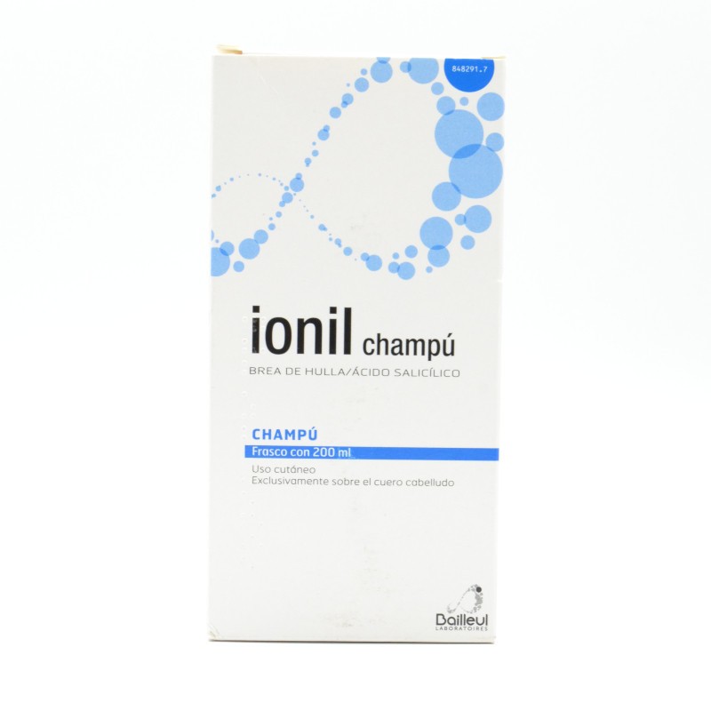 IONIL CHAMPU 20/42.5 MG/ML CHAMPU MEDICINAL 200 Tratamientos capilares