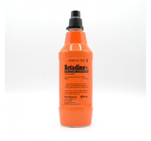 BETADINE 4% SOLUCION TOPICA JABONOSA 500 ML Cuidado de heridas