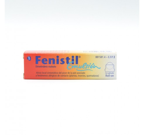 FENISTIL EMULSION TOPICA ROLL-ON 8 ML Picaduras, rozaduras y eccemas