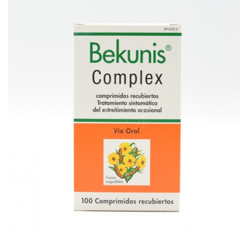BEKUNIS COMPLEX 100 COMPRIMIDOS GASTRORRESISTENT Laxantes orales