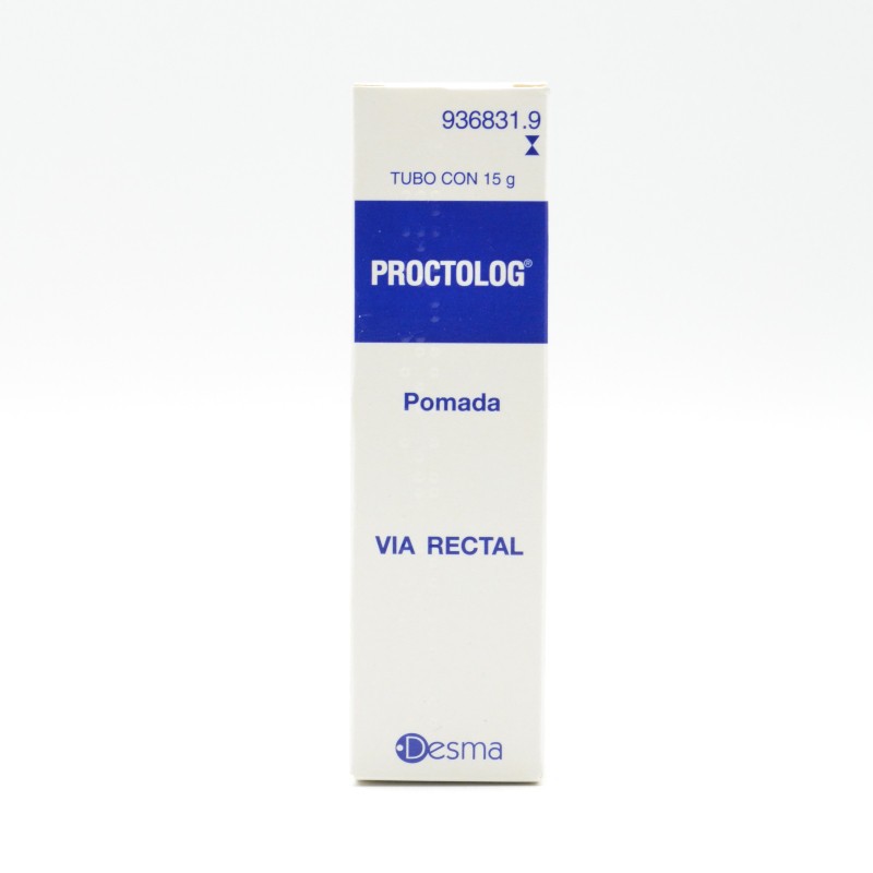 PROCTOLOG POMADA RECTAL 15 G Antihemorroidales