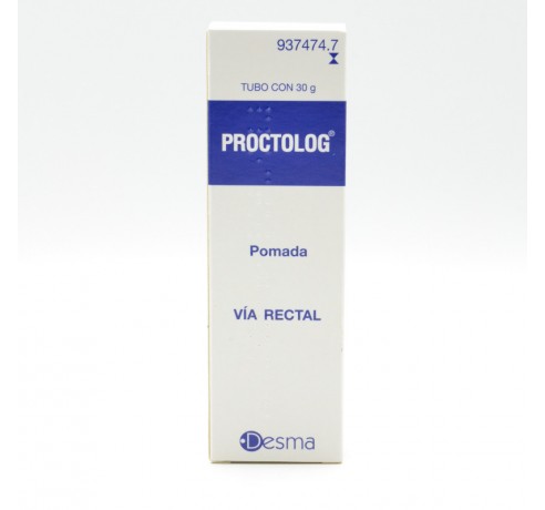 PROCTOLOG POMADA RECTAL 30 G Antihemorroidales