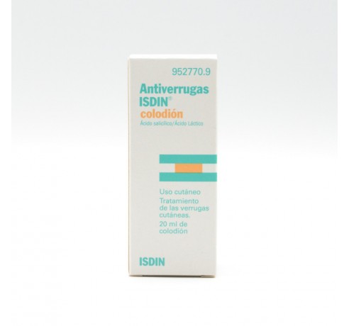 ISDIN ANTIVERRUGAS SOLUCION TOPICA 20 ML Tratamiento de verrugas