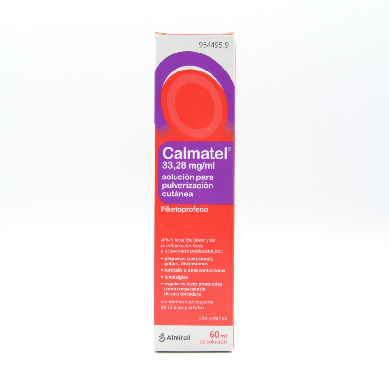 CALMATEL 33.28 MG/ML AEROSOL TOPICO 100 ML Antiflamatorios tópicos