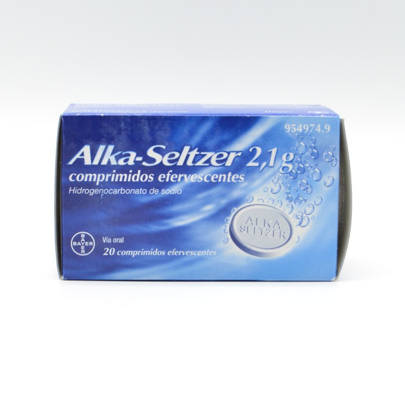 ALKA-SELTZER 2.1 G 20 COMPRIMIDOS EFERVESCENTES Otros anti-inflamatorios orales