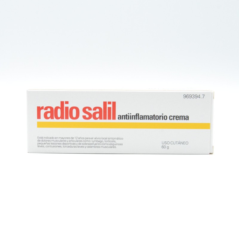 RADIO SALIL CREMA 60 G Antiflamatorios tópicos