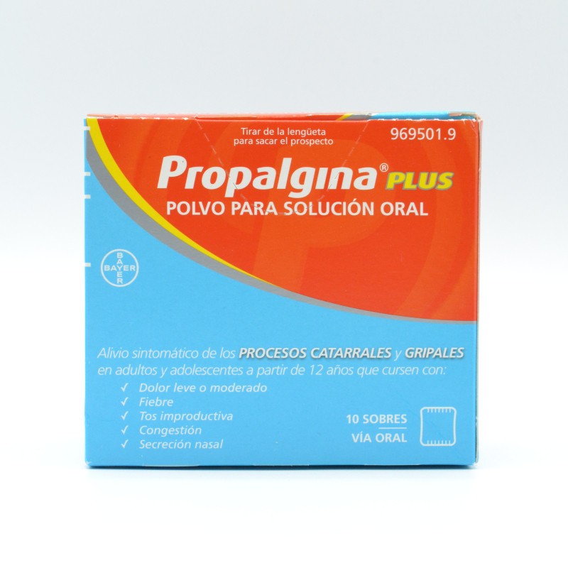 PROPALGINA PLUS 10 SOBRES Antigripales