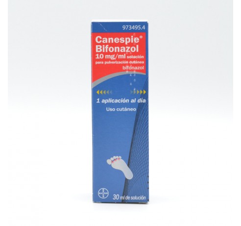 CANESPIE BIFONAZOL 10 MG/ML SOLUCION TOPICA PULV Antifungicos tópicos