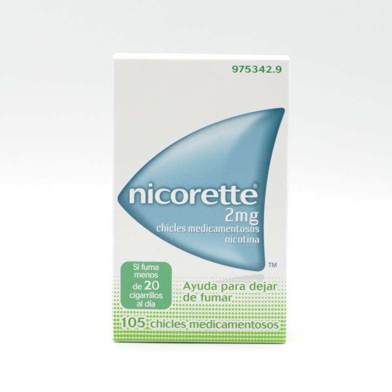 NICORETTE 2 MG 105 CHICLES Anti-tabáquicos