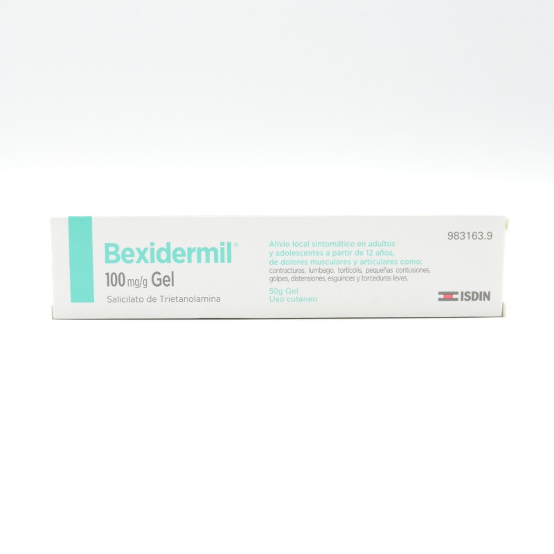 BEXIDERMIL 100 MG/G GEL TOPICO 50 G Antiflamatorios tópicos