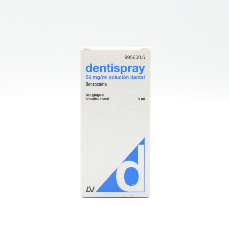 DENTISPRAY 50 MG/ML SOLUCION DENTAL 5 ML Tratamiento de herpes y encías