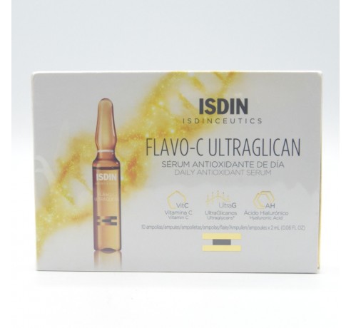 ISDINCEUTICS FLAVO-C ULTRAGLICAN 10 AMP Antiedad