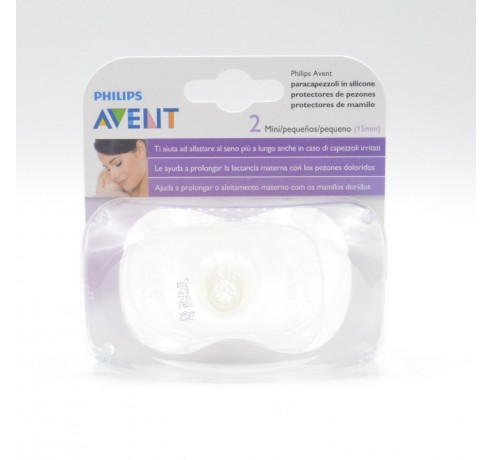 AVENT PEZONERA SILICONA MINI 2UD Lactancia