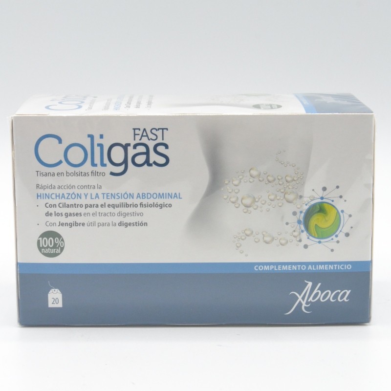 COLIGAS FAST TISANA 20 BOLSITAS Sistema digestivo