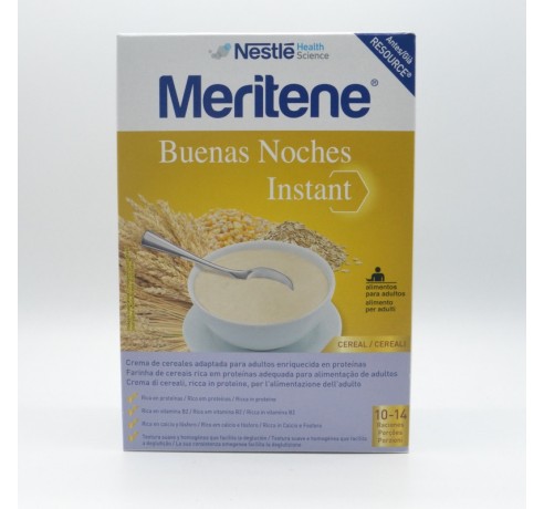 MERITENE CENA BUENAS NOCHES INSTANT 500 G Nutrición de adulto