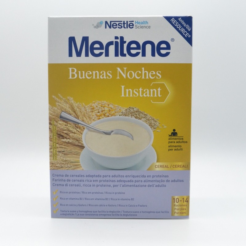 MERITENE CENA BUENAS NOCHES INSTANT 500 G Nutrición de adulto