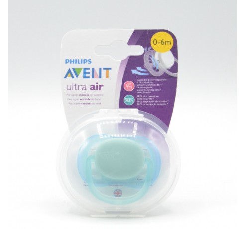 Philips Avent Chupete Mini Silicona Textos 0 - 6 M 1U.