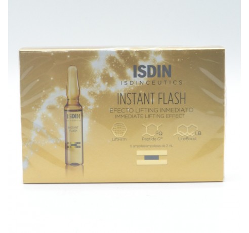 ISDINCEUTICS INSTANT FLASH 2 ML 5 AMPOLLAS Antiedad