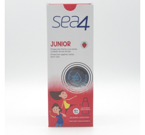 SEA4 COLUTORIO JUNIOR 500 ML Encías, caries, dientes sensibles