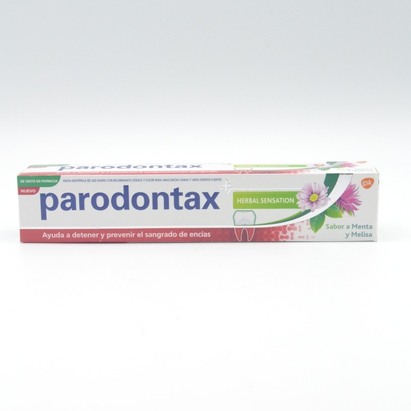 PARODONTAX HERBAL SENSATION 75 ML Encías, caries, dientes sensibles