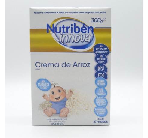 NB PAPILLA INNOVA CREMA DE ARROZ 300G S/G Papillas y snacks