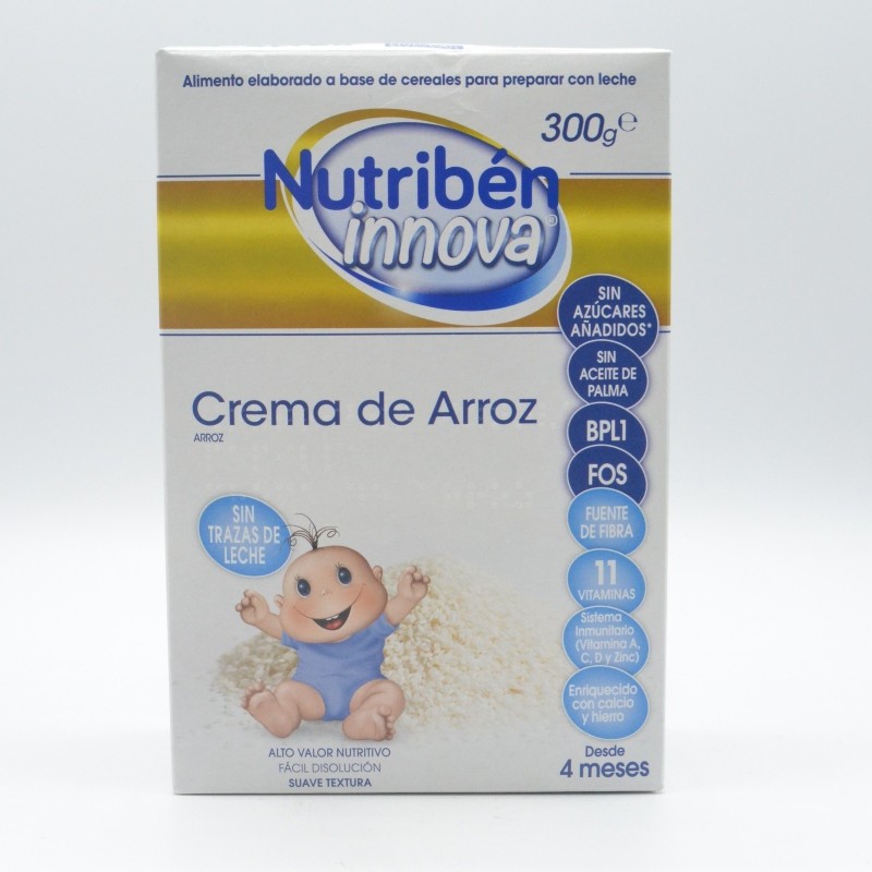 NB PAPILLA INNOVA CREMA DE ARROZ 300G S/G Papillas y snacks