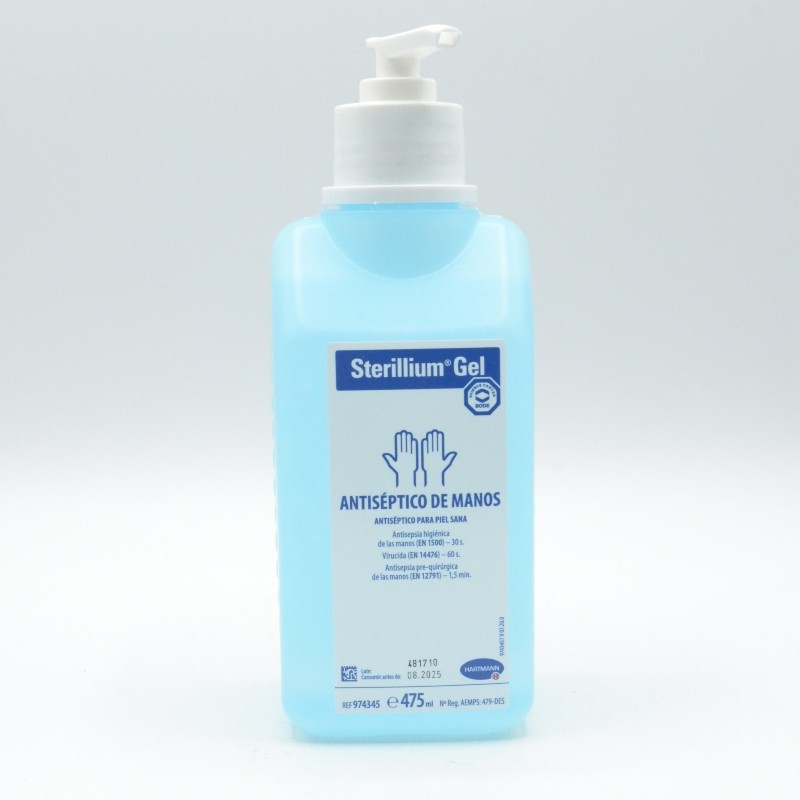 STERILLIUM GEL MANOS ANTISEPTICO 475 ML Gel desinfectante