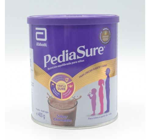 PEDIASURE CHOCOLATE POLVO 400 GR Complementos alimenticios