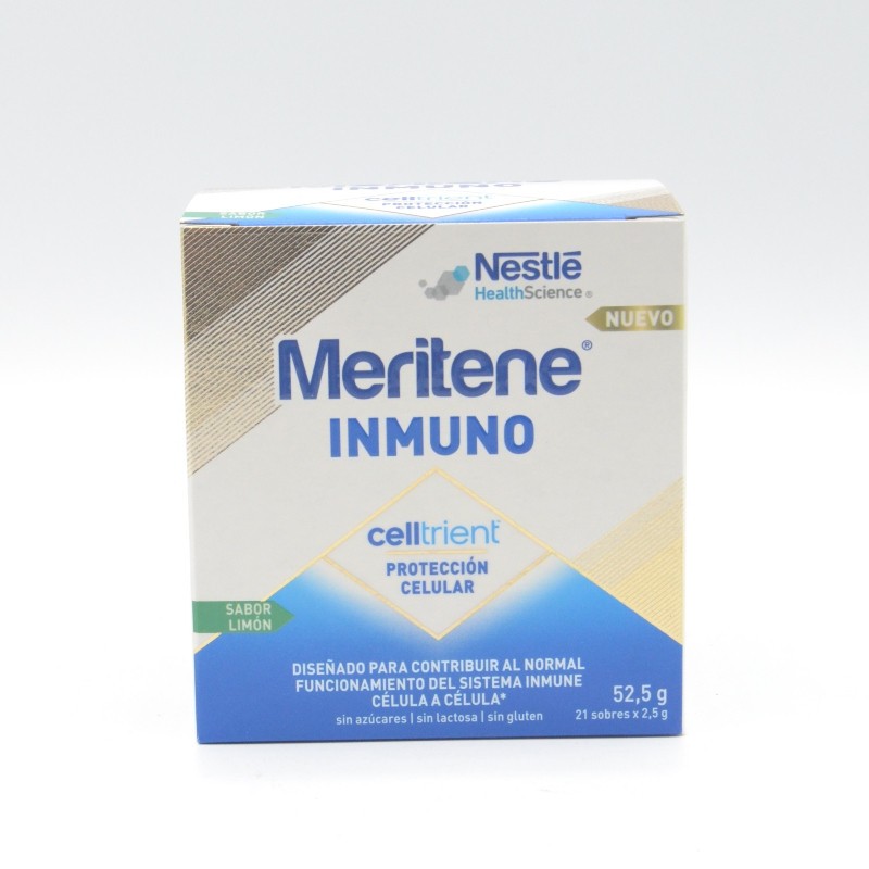 MERITENE INMUNO CELLTRIENT 21 SOBRES 2,5 G LIMON Defensas