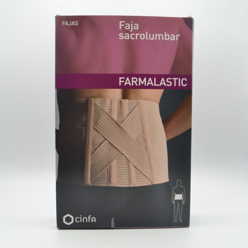 FAJA LUMBOSACRA CLASICA T-3 FARMALASTIC Fajas y collarines